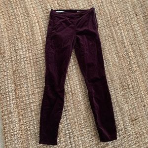 Gap Velvet Pants